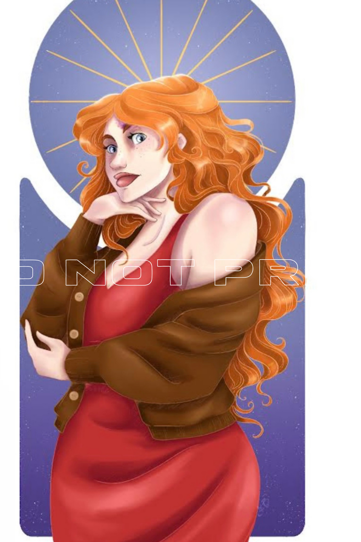 Postcard Aura Portrait
