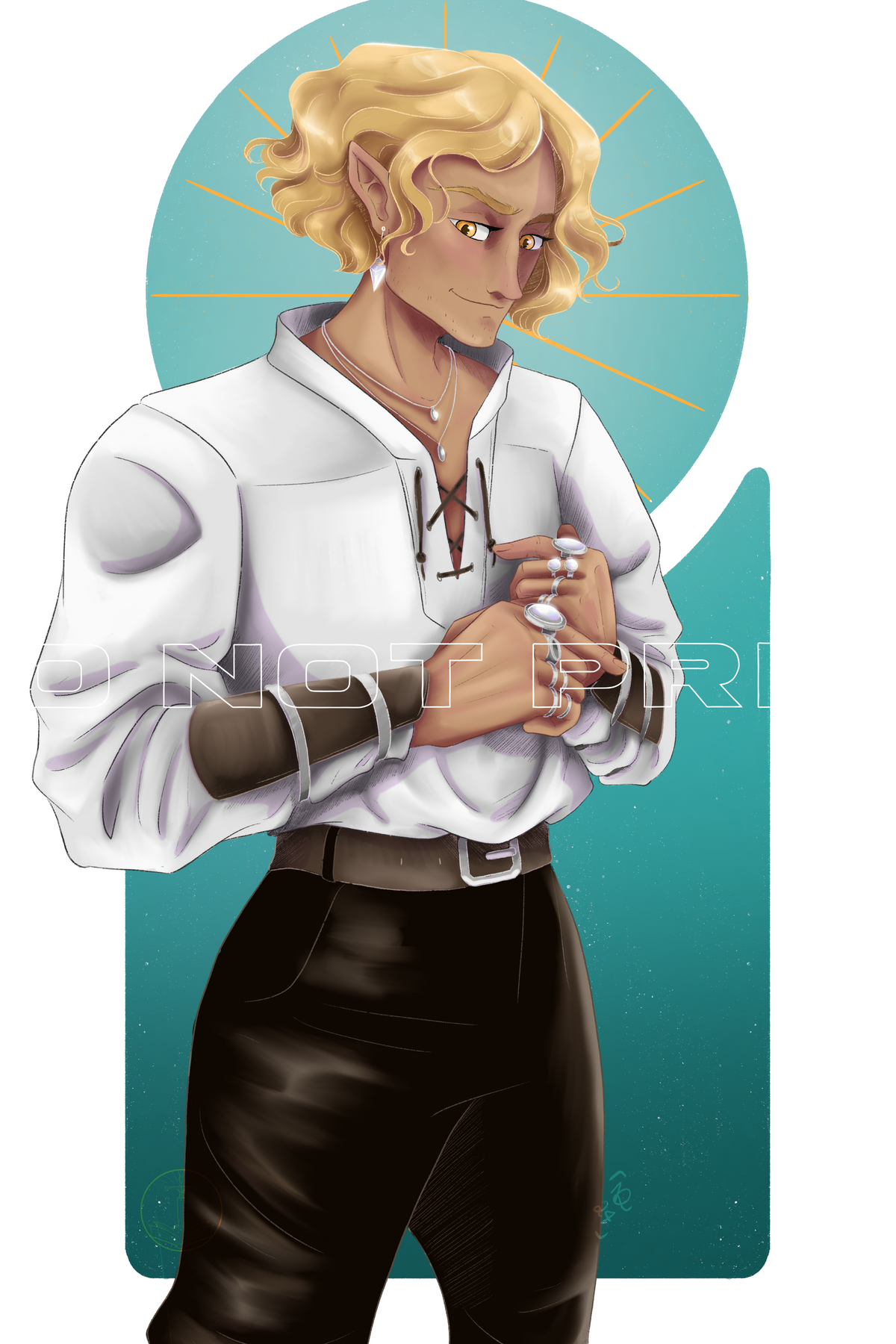 Postcard Wren/Lucais Portrait