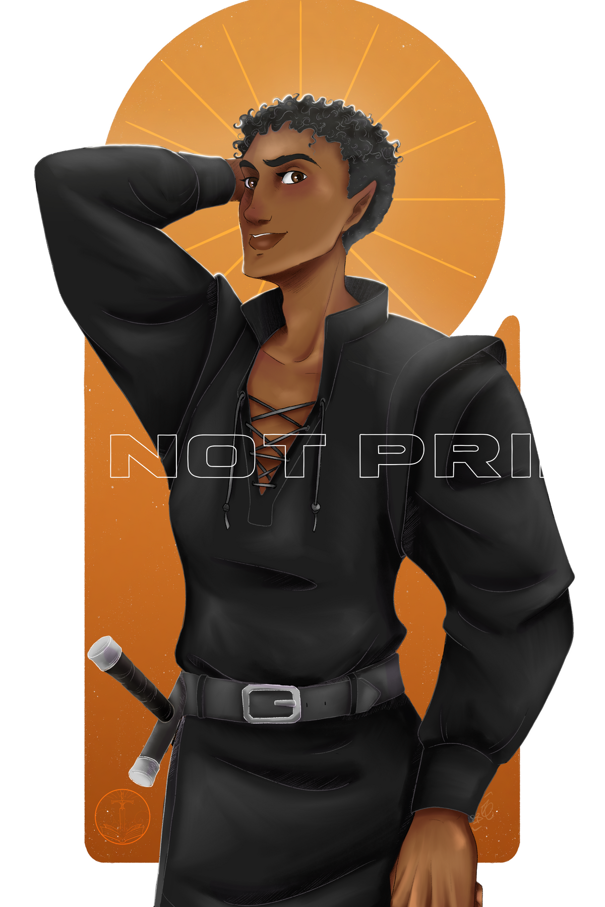 Postcard Lucais/Wren Portrait