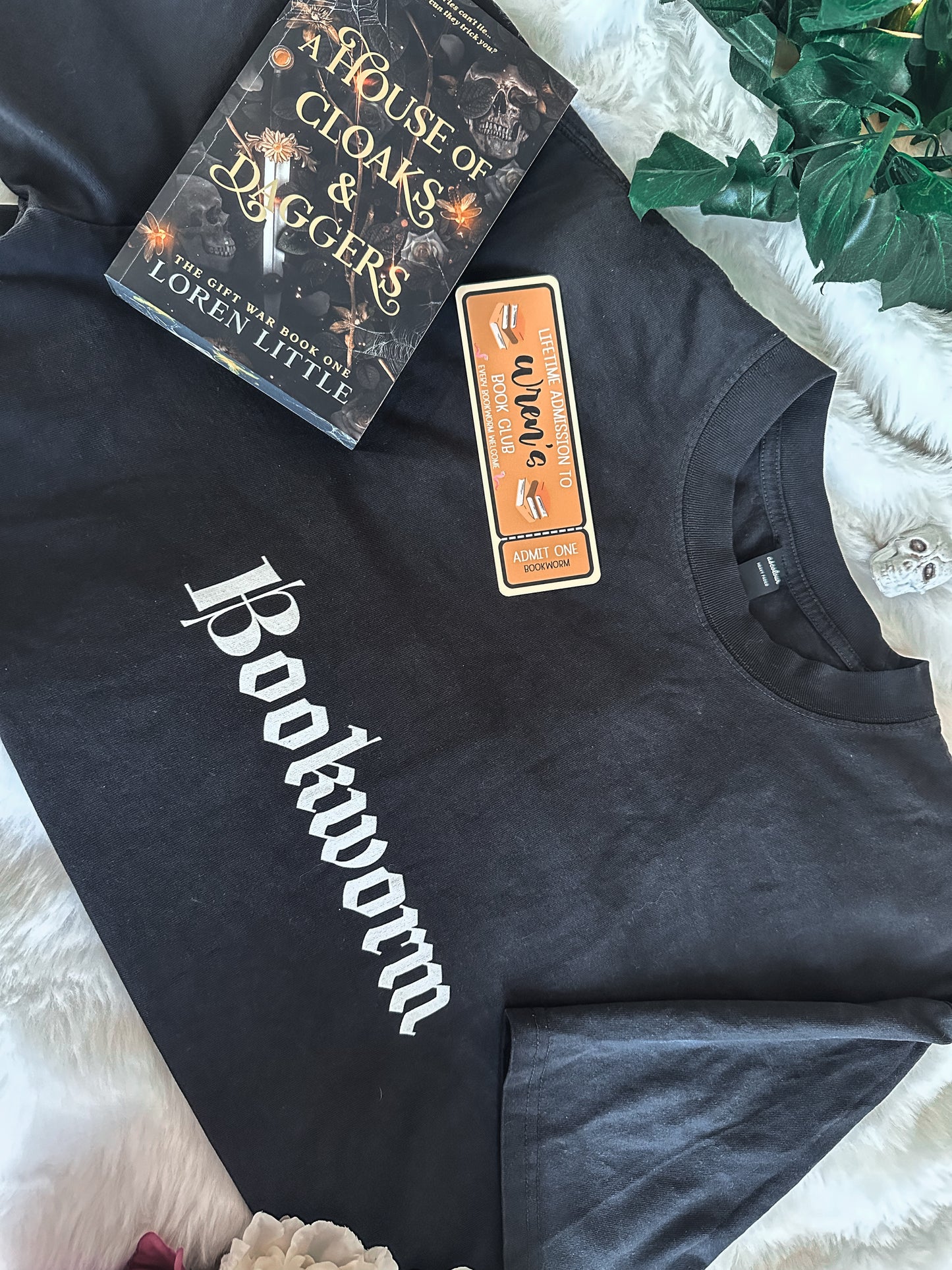Oversized Bookworm Tee